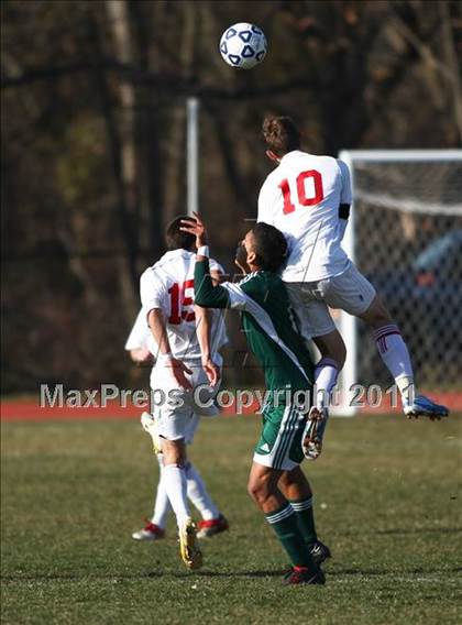 Thumbnail 2 in Brentwood vs Baldwinsville (NYSPHSAA Class AA Final) photogallery.