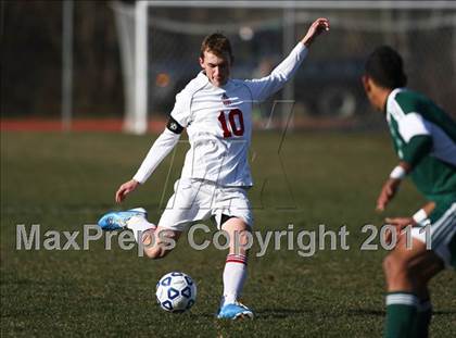 Thumbnail 3 in Brentwood vs Baldwinsville (NYSPHSAA Class AA Final) photogallery.