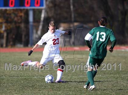 Thumbnail 2 in Brentwood vs Baldwinsville (NYSPHSAA Class AA Final) photogallery.