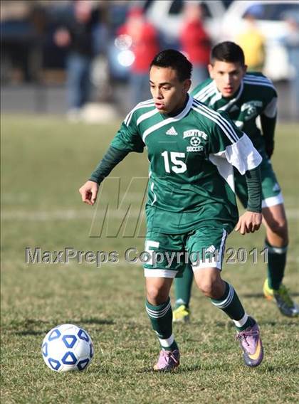 Thumbnail 1 in Brentwood vs Baldwinsville (NYSPHSAA Class AA Final) photogallery.