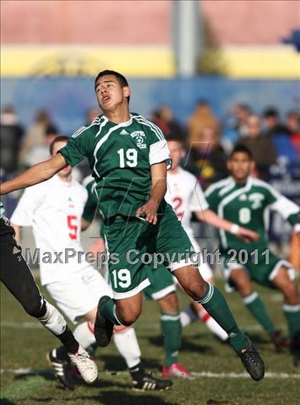 Thumbnail 3 in Brentwood vs Baldwinsville (NYSPHSAA Class AA Final) photogallery.