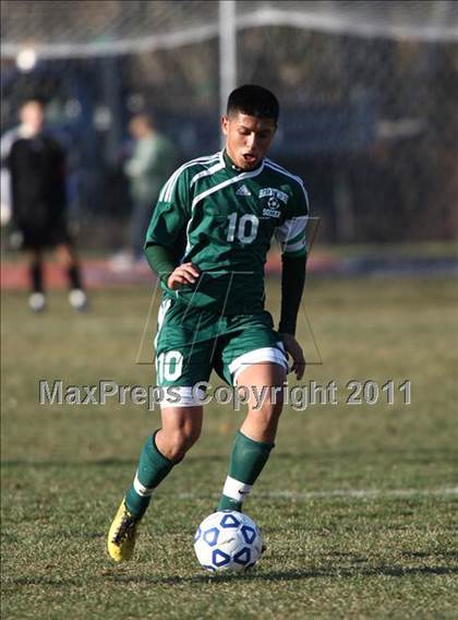 Thumbnail 2 in Brentwood vs Baldwinsville (NYSPHSAA Class AA Final) photogallery.