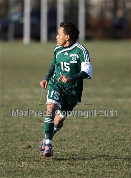 Thumbnail 3 in Brentwood vs Baldwinsville (NYSPHSAA Class AA Final) photogallery.