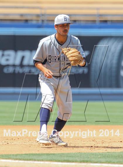 Thumbnail 1 in Birmingham vs. Chatsworth Charter (CIF L.A. City D1 Final) photogallery.