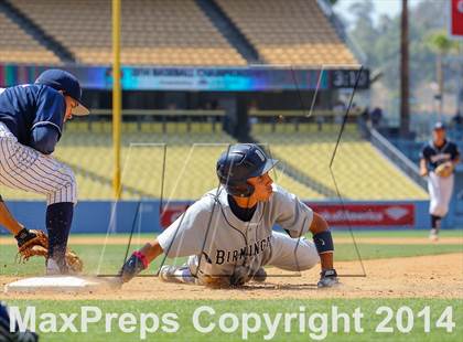 Thumbnail 1 in Birmingham vs. Chatsworth Charter (CIF L.A. City D1 Final) photogallery.