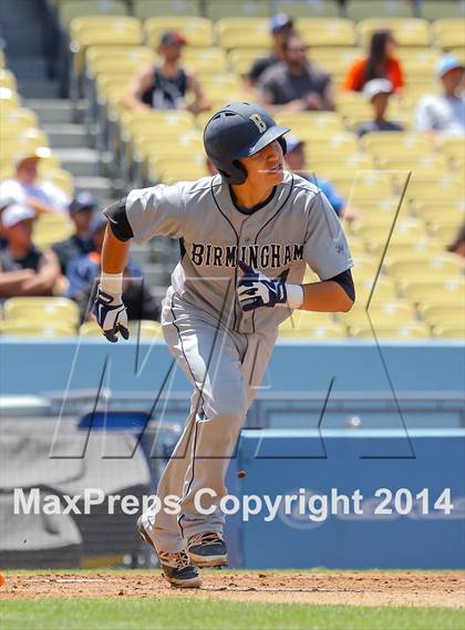 Thumbnail 1 in Birmingham vs. Chatsworth Charter (CIF L.A. City D1 Final) photogallery.