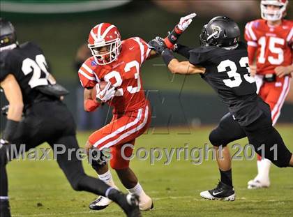 Thumbnail 1 in Mater Dei vs. Servite photogallery.