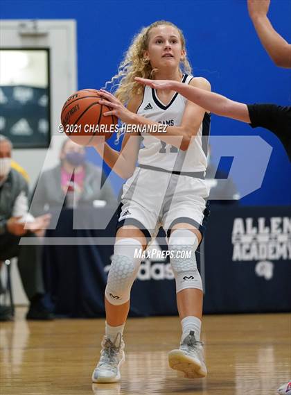 Thumbnail 3 in Macedonian Christian @ Allen Academy (TAPPS 2A Area Playoff) photogallery.