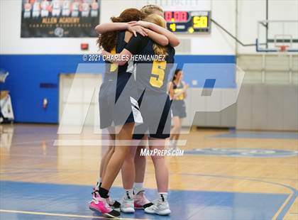 Thumbnail 1 in Macedonian Christian @ Allen Academy (TAPPS 2A Area Playoff) photogallery.