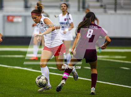 Thumbnail 1 in Aubrey @ Athens (UIL 4A Soccer Regional Semifinals) photogallery.