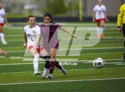 Thumbnail 2 in Aubrey @ Athens (UIL 4A Soccer Regional Semifinals) photogallery.