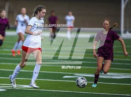 Thumbnail 1 in Aubrey @ Athens (UIL 4A Soccer Regional Semifinals) photogallery.