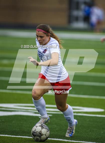 Thumbnail 1 in Aubrey @ Athens (UIL 4A Soccer Regional Semifinals) photogallery.