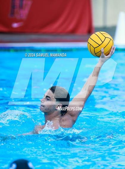 Thumbnail 3 in Harvard-Westlake vs Cathedral Catholic (Elite 8 water polo Tournament) photogallery.