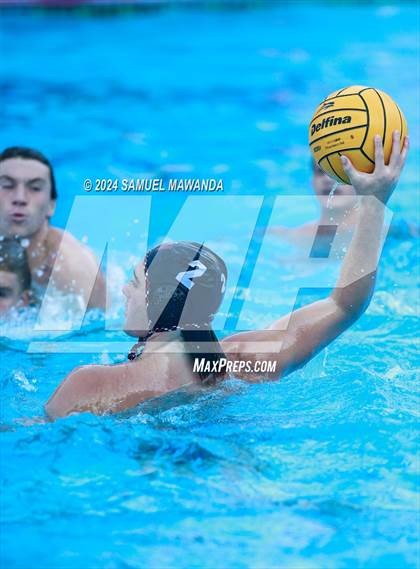 Thumbnail 3 in Harvard-Westlake vs Cathedral Catholic (Elite 8 water polo Tournament) photogallery.