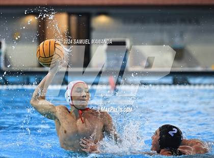 Thumbnail 1 in Harvard-Westlake vs Cathedral Catholic (Elite 8 water polo Tournament) photogallery.