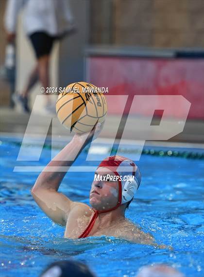 Thumbnail 3 in Harvard-Westlake vs Cathedral Catholic (Elite 8 water polo Tournament) photogallery.