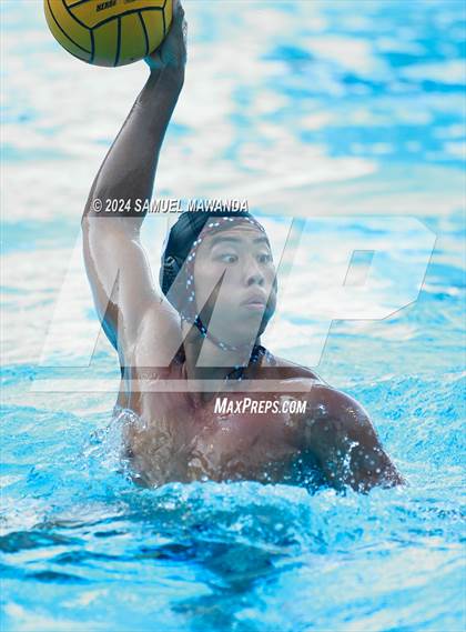 Thumbnail 1 in Harvard-Westlake vs Cathedral Catholic (Elite 8 water polo Tournament) photogallery.