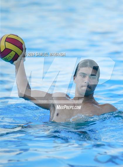 Thumbnail 3 in Harvard-Westlake vs Cathedral Catholic (Elite 8 water polo Tournament) photogallery.
