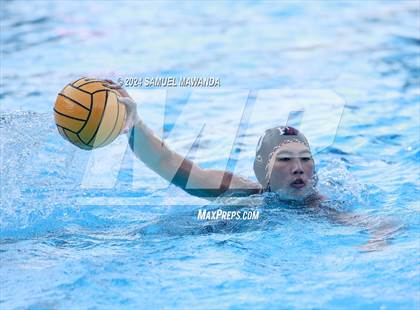 Thumbnail 1 in Harvard-Westlake vs Cathedral Catholic (Elite 8 water polo Tournament) photogallery.
