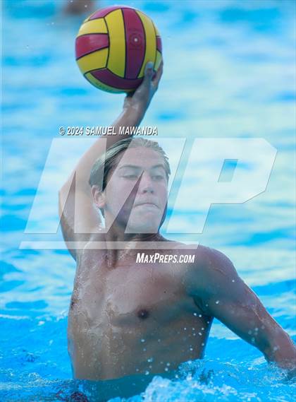 Thumbnail 1 in Harvard-Westlake vs Cathedral Catholic (Elite 8 water polo Tournament) photogallery.
