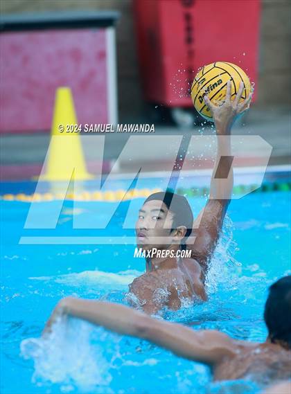 Thumbnail 2 in Harvard-Westlake vs Cathedral Catholic (Elite 8 water polo Tournament) photogallery.