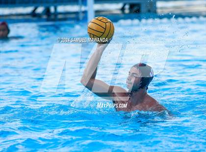 Thumbnail 3 in Harvard-Westlake vs Cathedral Catholic (Elite 8 water polo Tournament) photogallery.