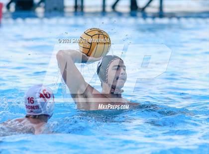 Thumbnail 3 in Harvard-Westlake vs Cathedral Catholic (Elite 8 water polo Tournament) photogallery.