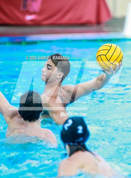 Thumbnail 1 in Harvard-Westlake vs Cathedral Catholic (Elite 8 water polo Tournament) photogallery.