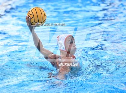Thumbnail 2 in Harvard-Westlake vs Cathedral Catholic (Elite 8 water polo Tournament) photogallery.