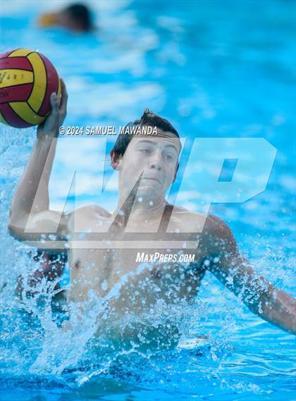 Thumbnail 3 in Harvard-Westlake vs Cathedral Catholic (Elite 8 water polo Tournament) photogallery.