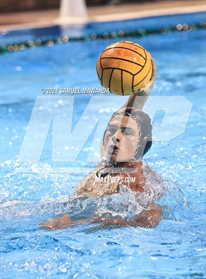 Thumbnail 2 in Harvard-Westlake vs Cathedral Catholic (Elite 8 water polo Tournament) photogallery.