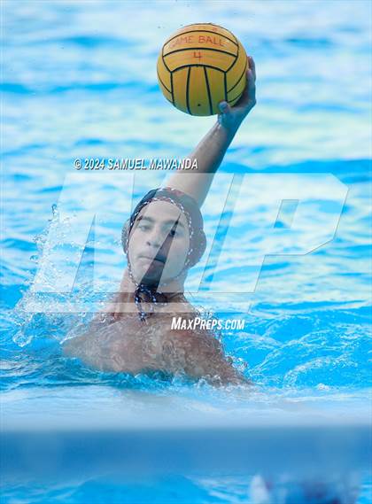 Thumbnail 2 in Harvard-Westlake vs Cathedral Catholic (Elite 8 water polo Tournament) photogallery.