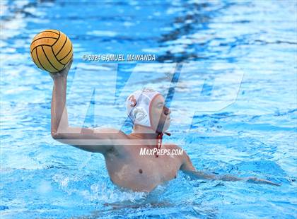 Thumbnail 1 in Harvard-Westlake vs Cathedral Catholic (Elite 8 water polo Tournament) photogallery.
