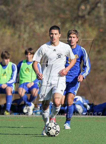 Thumbnail 2 in Newtown @ Wilton (CIAC Class LL 2nd Round) photogallery.