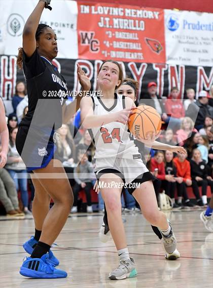 Thumbnail 1 in Oakland @ Woodland Christian (CIF State NorCal D5 Regional Semifinal) photogallery.