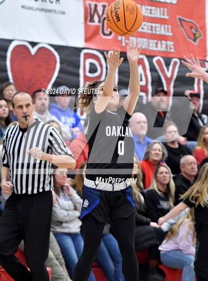 Thumbnail 1 in Oakland @ Woodland Christian (CIF State NorCal D5 Regional Semifinal) photogallery.