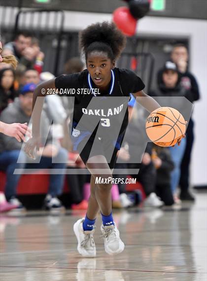 Thumbnail 3 in Oakland @ Woodland Christian (CIF State NorCal D5 Regional Semifinal) photogallery.