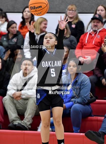 Thumbnail 1 in Oakland @ Woodland Christian (CIF State NorCal D5 Regional Semifinal) photogallery.