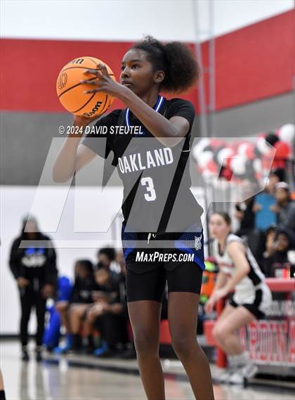Thumbnail 3 in Oakland @ Woodland Christian (CIF State NorCal D5 Regional Semifinal) photogallery.