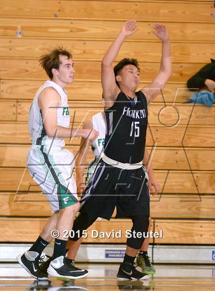 Thumbnail 2 in Franklin vs. Churchill County (Trojan Toss-Up) photogallery.