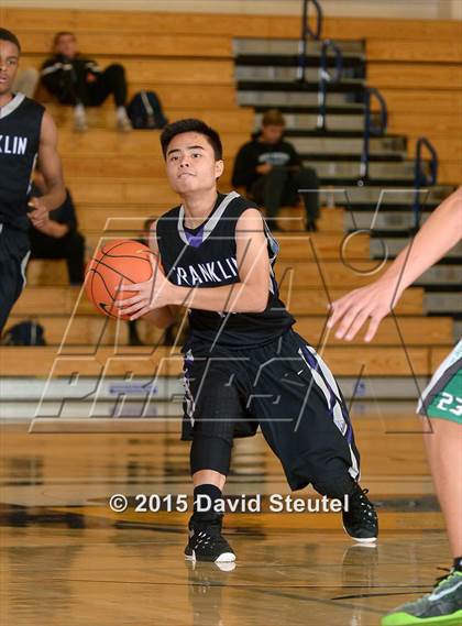 Thumbnail 1 in Franklin vs. Churchill County (Trojan Toss-Up) photogallery.