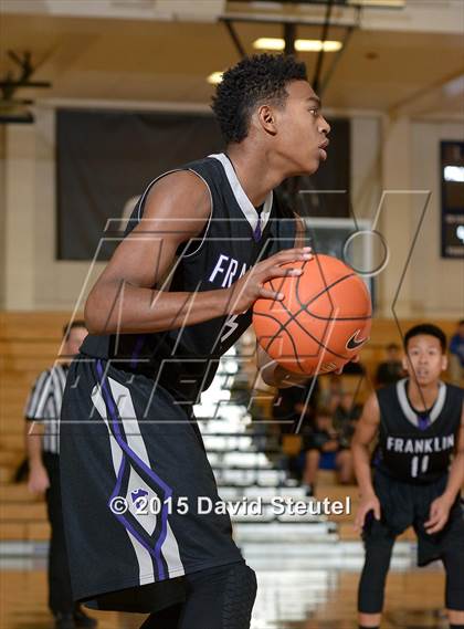 Thumbnail 2 in Franklin vs. Churchill County (Trojan Toss-Up) photogallery.