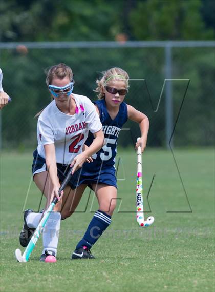 Thumbnail 2 in Cary Christian vs. Jordan (Play for the Cure Tournament) photogallery.