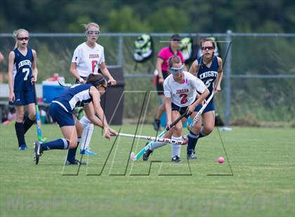 Thumbnail 2 in Cary Christian vs. Jordan (Play for the Cure Tournament) photogallery.