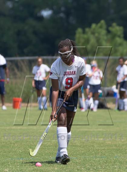 Thumbnail 2 in Cary Christian vs. Jordan (Play for the Cure Tournament) photogallery.