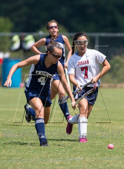 Thumbnail 3 in Cary Christian vs. Jordan (Play for the Cure Tournament) photogallery.