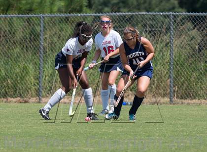 Thumbnail 3 in Cary Christian vs. Jordan (Play for the Cure Tournament) photogallery.