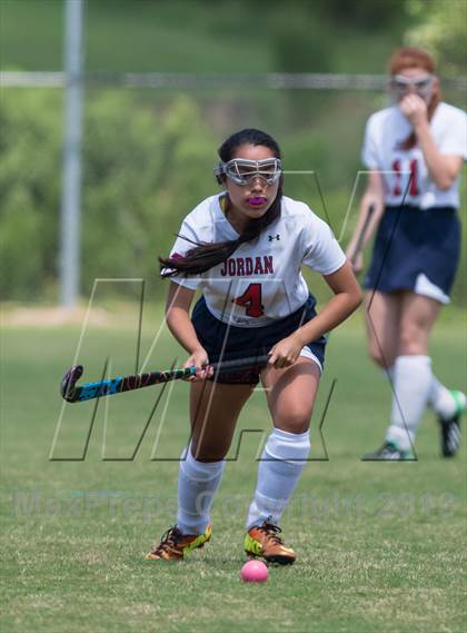 Thumbnail 2 in Cary Christian vs. Jordan (Play for the Cure Tournament) photogallery.