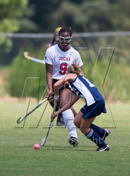 Thumbnail 2 in Cary Christian vs. Jordan (Play for the Cure Tournament) photogallery.